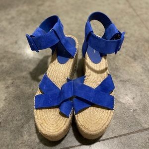 Celine platform espadrilles